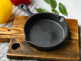 Two-Handled Cast Iron Skillet