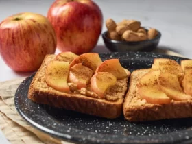 Apple Slices with Almond Butter