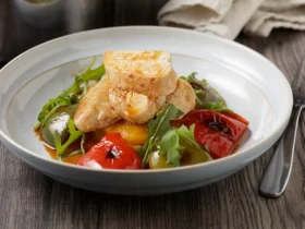 Tilapia with Tomato Basil Relish