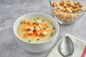 Delicious Vegetable and Tofu Soup