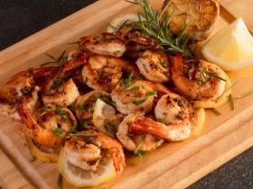 Lemon Garlic Shrimp Scampi