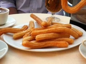 Churros con Chocolate